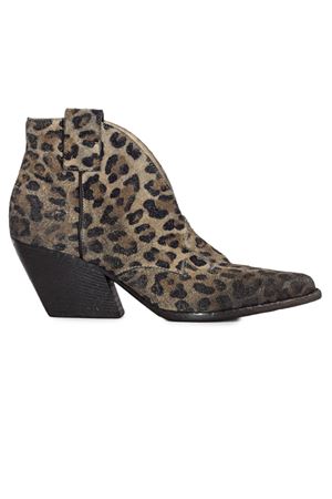 Kenia Suede Texan Ankle Boot ELENA IACHI | E2004KENIAPLASMON